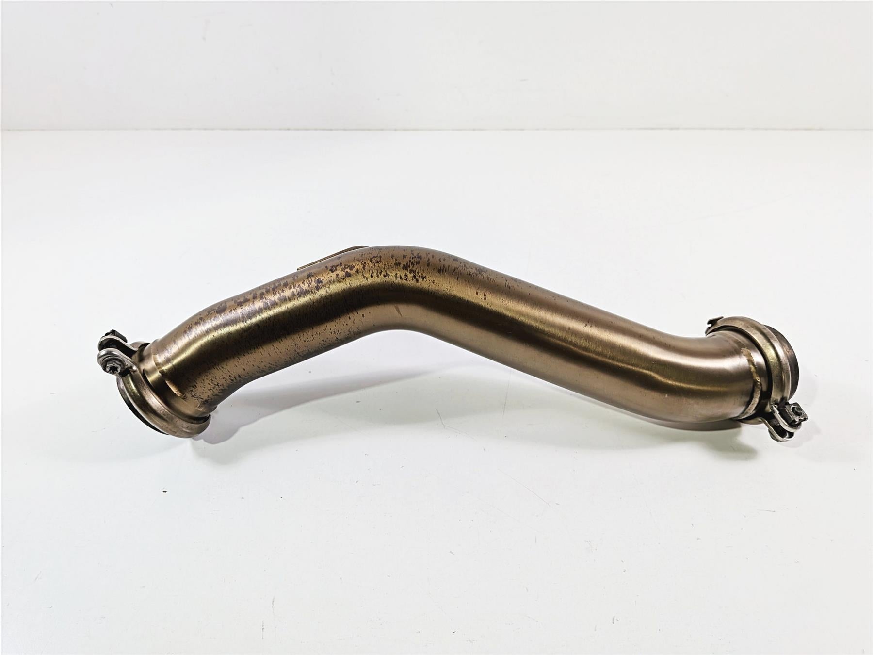 2015 KTM 1290 R Super Duke Exhaust Mid Pipe Chamber Delete Link-Mototech271
