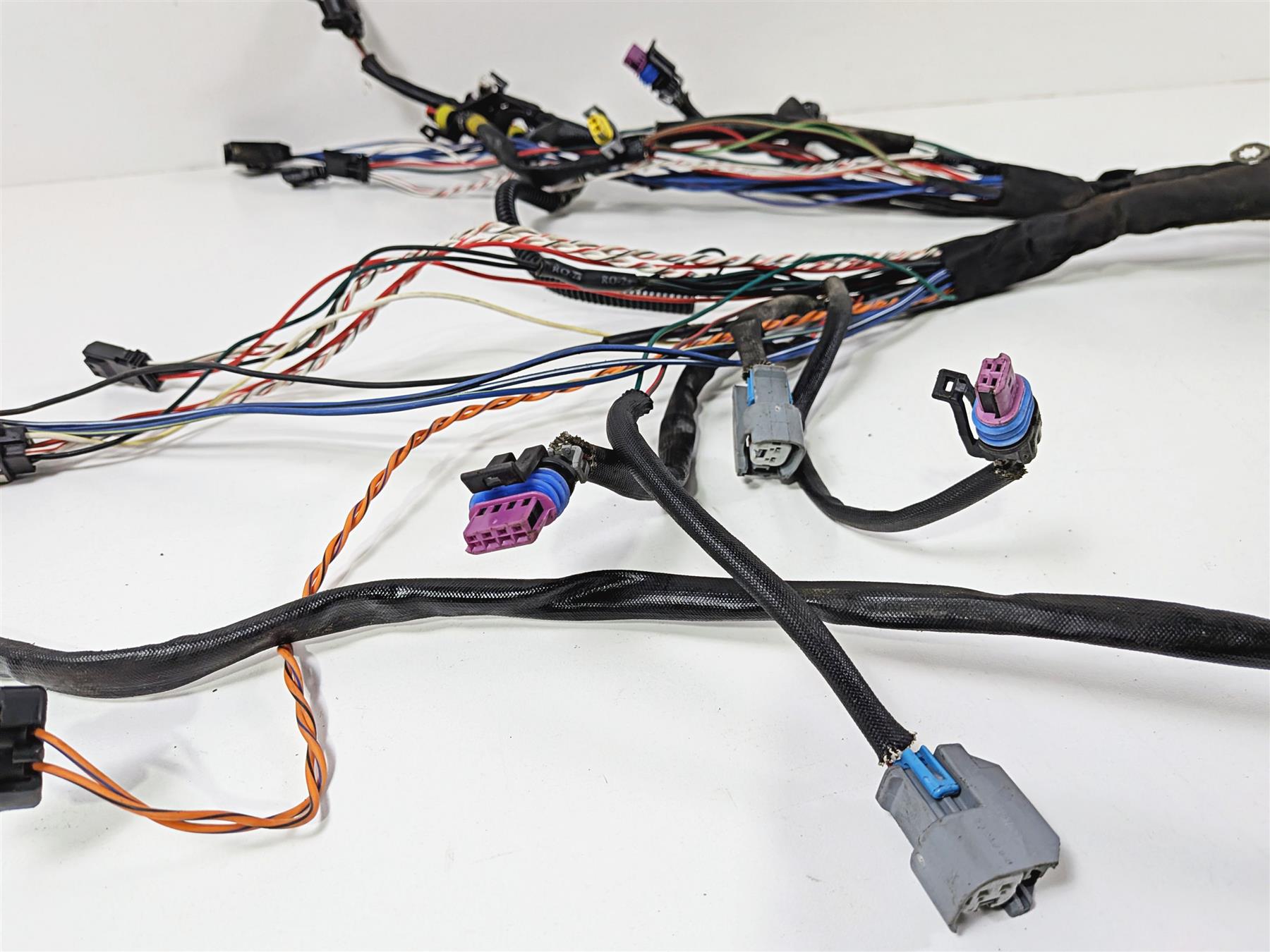 2014 Harley FXSB Softail Breakout Main Wiring Harness Loom Abs - No Cut 69200514-Mototech271