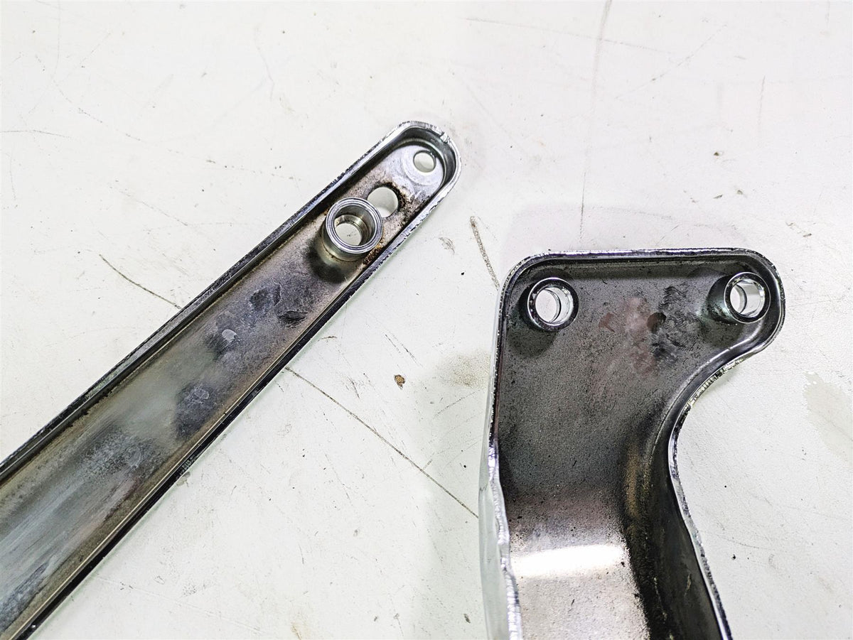 2004 Harley Softail FLSTF Fat Boy Rear Chrome Braces Support Struts 59964-03 {{ shop.shopifyCountryName }} - Mototech271