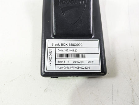 2015 Ducati Hypermotard 821 SP Black Box BBS0902 Control Module Unit 38510192C {{ shop.shopifyCountryName }} - Mototech271