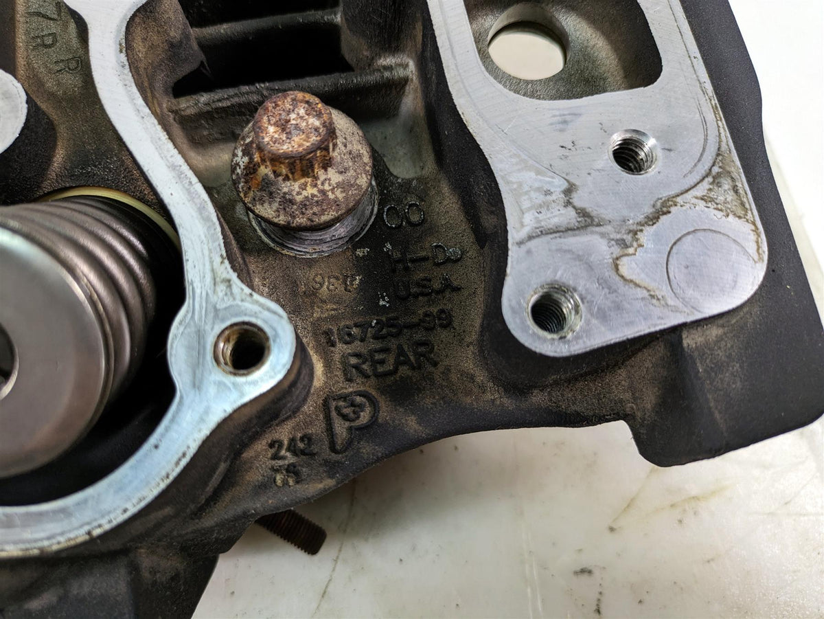 2000 Harley Dyna FXDL Low Rider Rear Cylinder Head Cylinderhead 88ci 16725-99 {{ shop.shopifyCountryName }} - Mototech271