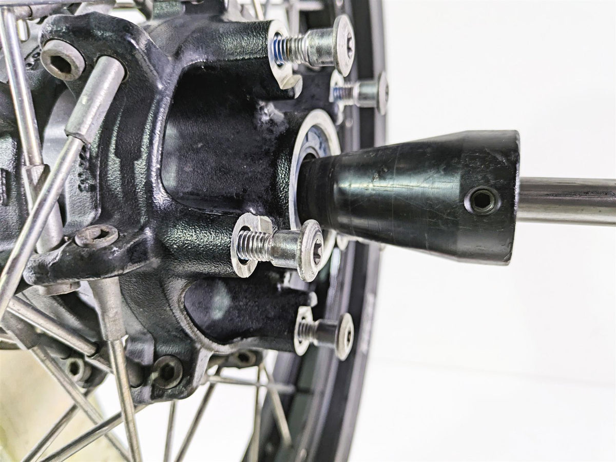 2015 Triumph Tiger Explorer XC Saxess 19x2.5 Dented Front Wheel Rim T2002300 {{ shop.shopifyCountryName }} - Mototech271