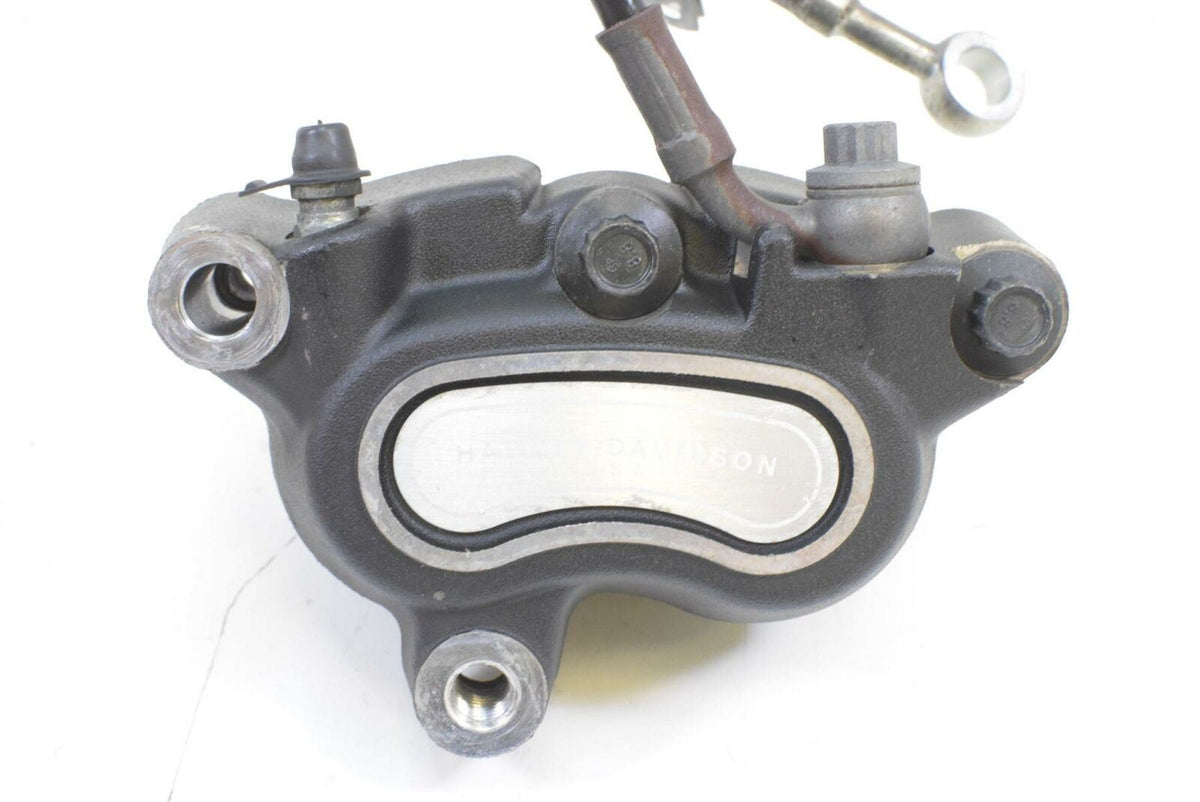 2012 Harley FXDC Dyna Super Glide Front Brake Caliper & Line 41300001 {{ shop.shopifyCountryName }} - Mototech271