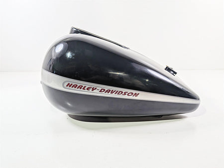 2004 Harley Touring FLTRI Road Glide Fuel Gas Petrol Tank Black Silver 61356-03-Mototech271