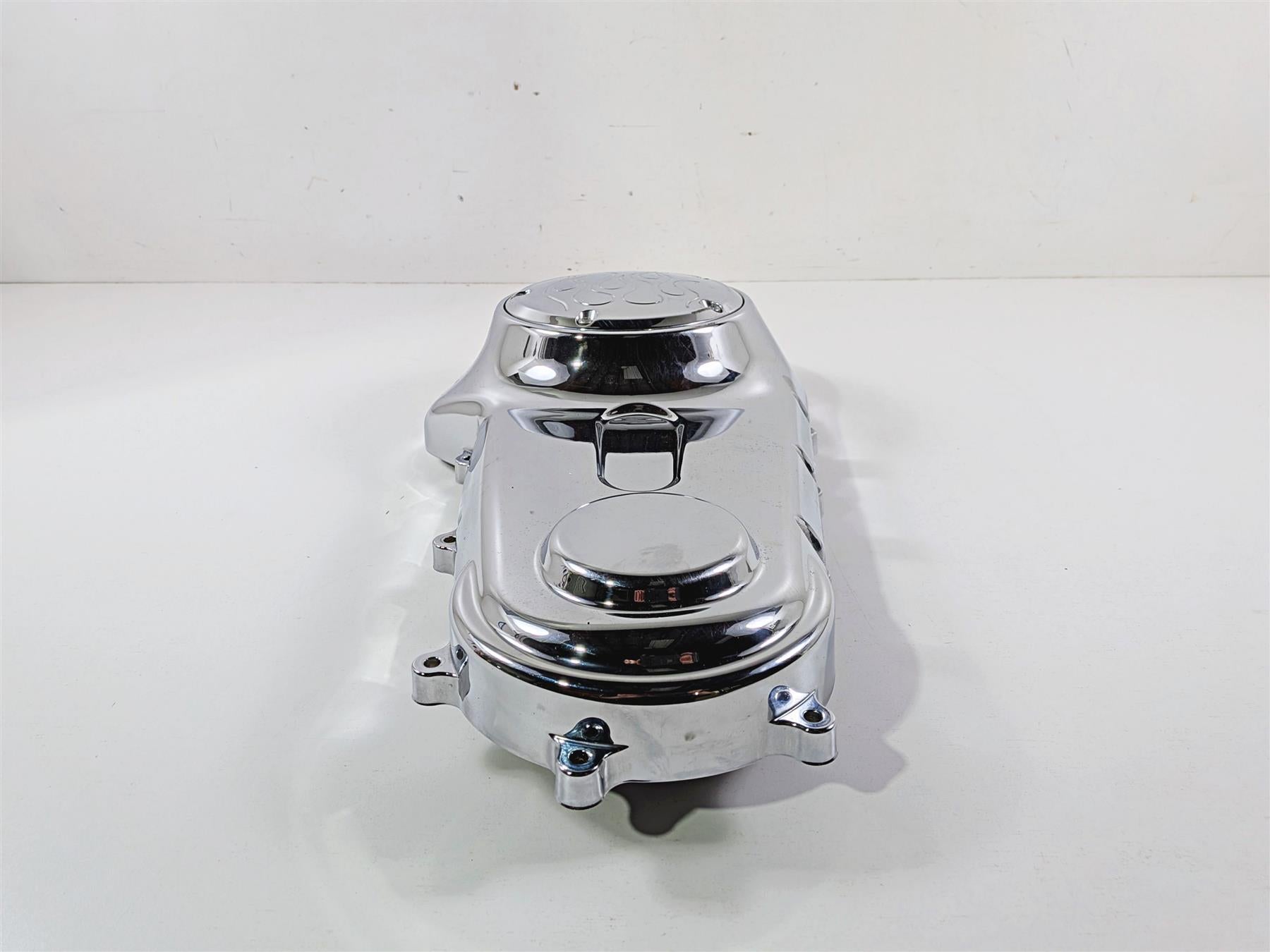 2009 Harley FXCWC Softail Rocker Outer Primary Drive Clutch Cover 60784-06 {{ shop.shopifyCountryName }} - Mototech271