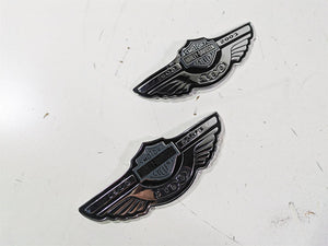 2003 Harley Dyna FXDL Low Rider 100TH Tank Emblems Badges 62230-03A 62231-03A | Mototech271