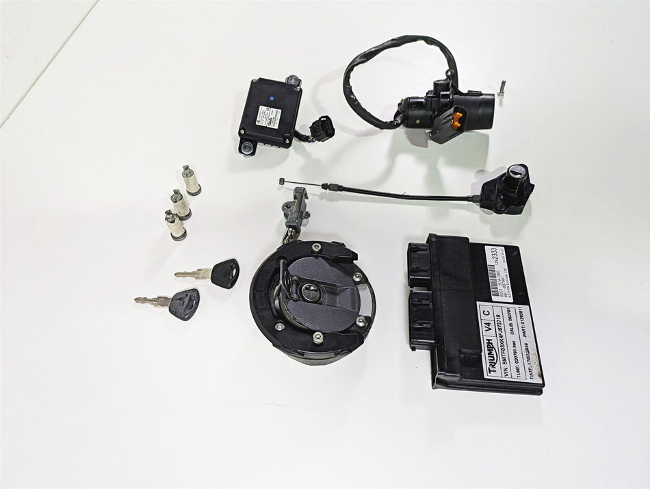 2015 Triumph Tiger Explorer XC Ignition Switch Key Immobilizer Cdi Set T2507788 {{ shop.shopifyCountryName }} - Mototech271