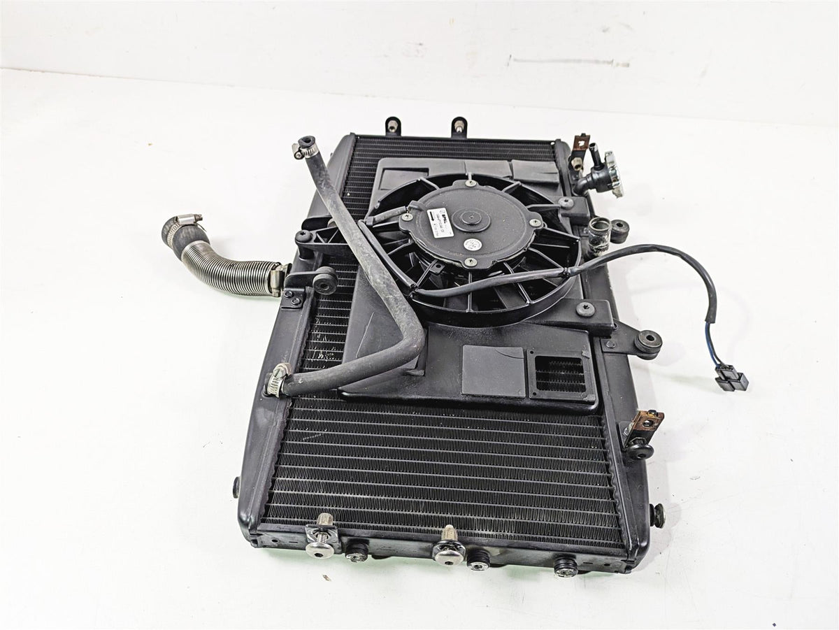 2006 Triumph Rocket 3 Radiator Fan Hoses Reservoir T2108307 {{ shop.shopifyCountryName }} - Mototech271