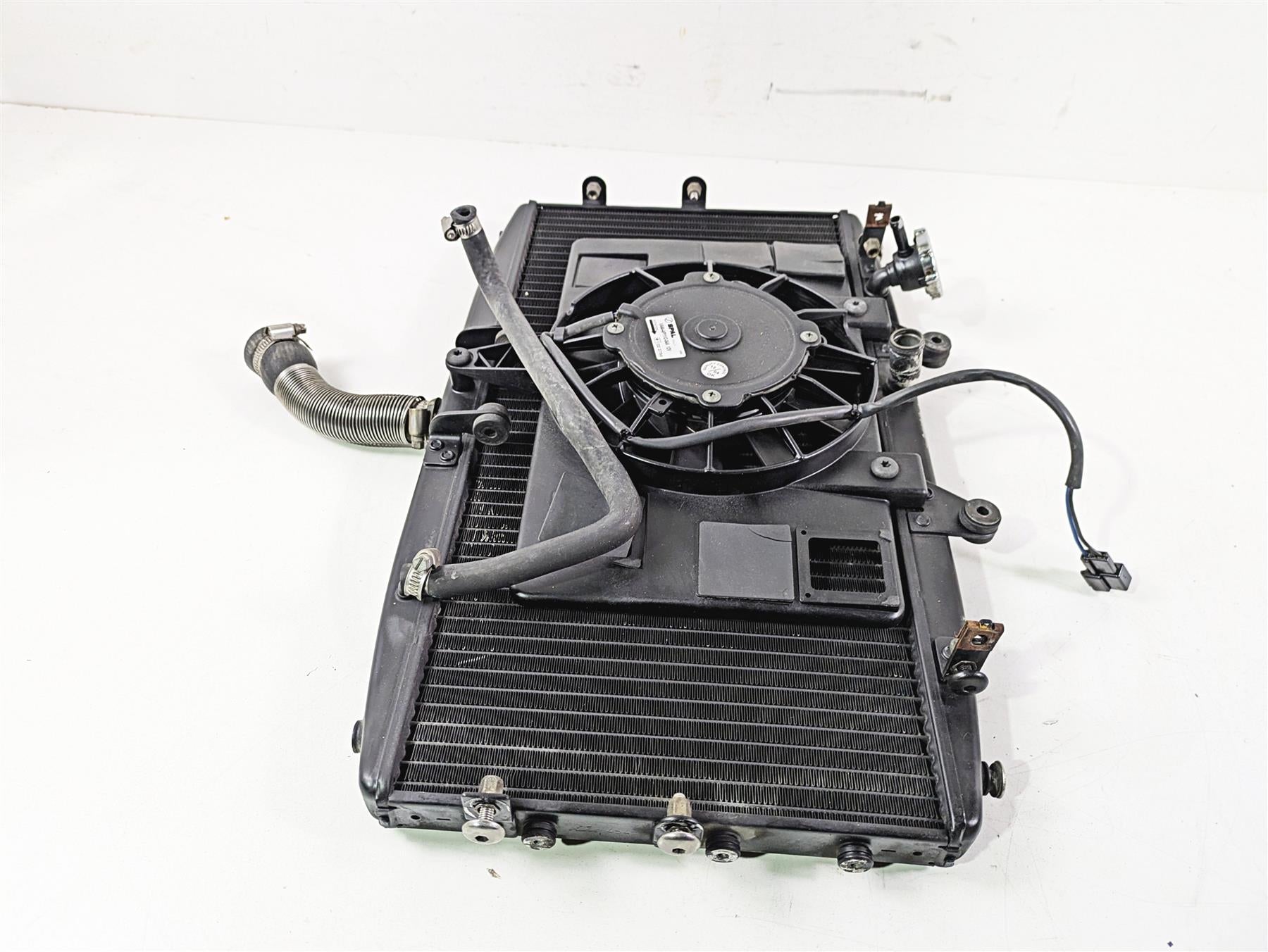 2006 Triumph Rocket 3 Radiator Fan Hoses Reservoir T2108307 {{ shop.shopifyCountryName }} - Mototech271
