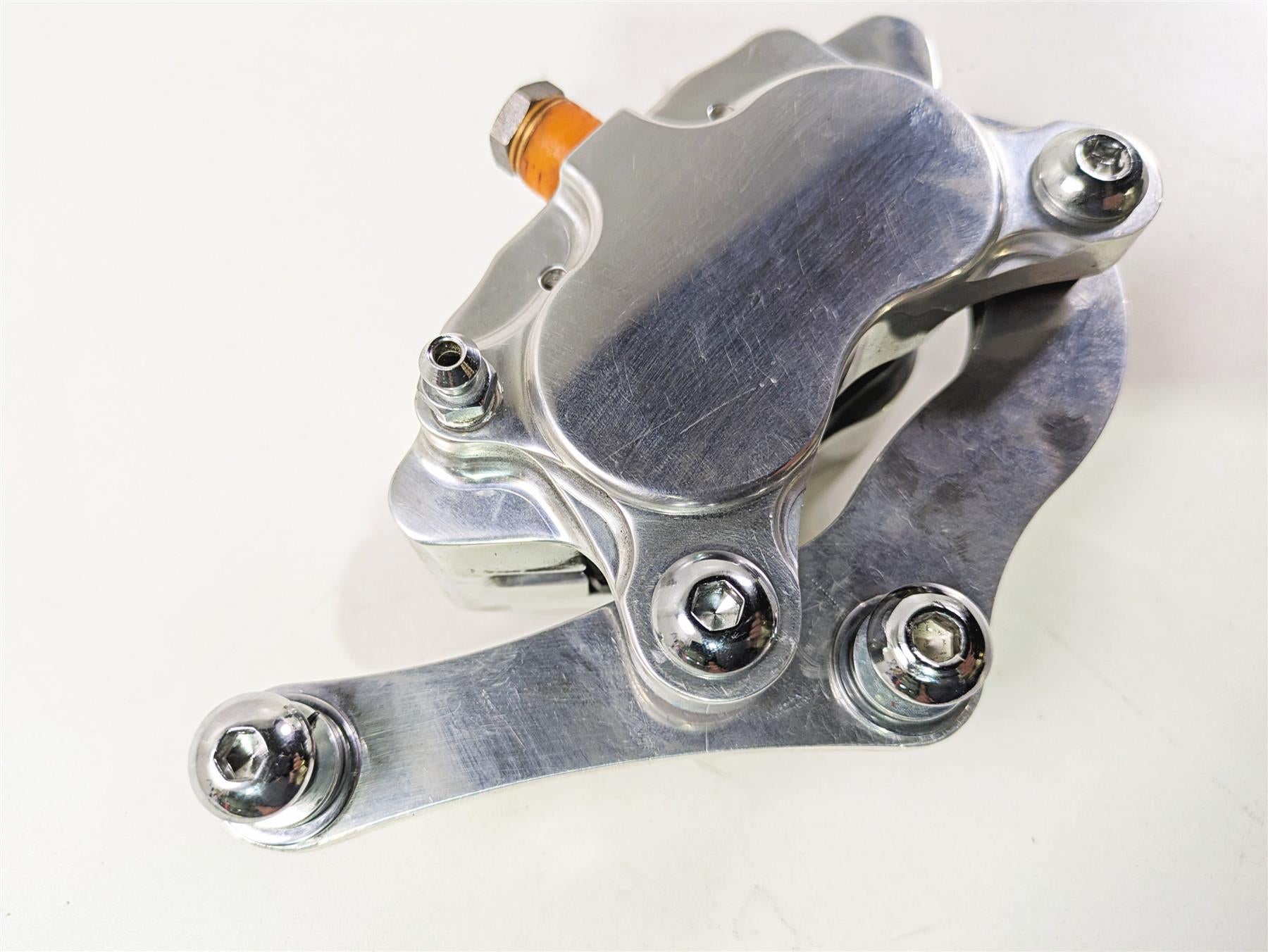 2008 Ultima Motorcycles Fat Bastard 4 Piston Front Brake Caliper & Mount {{ shop.shopifyCountryName }} - Mototech271