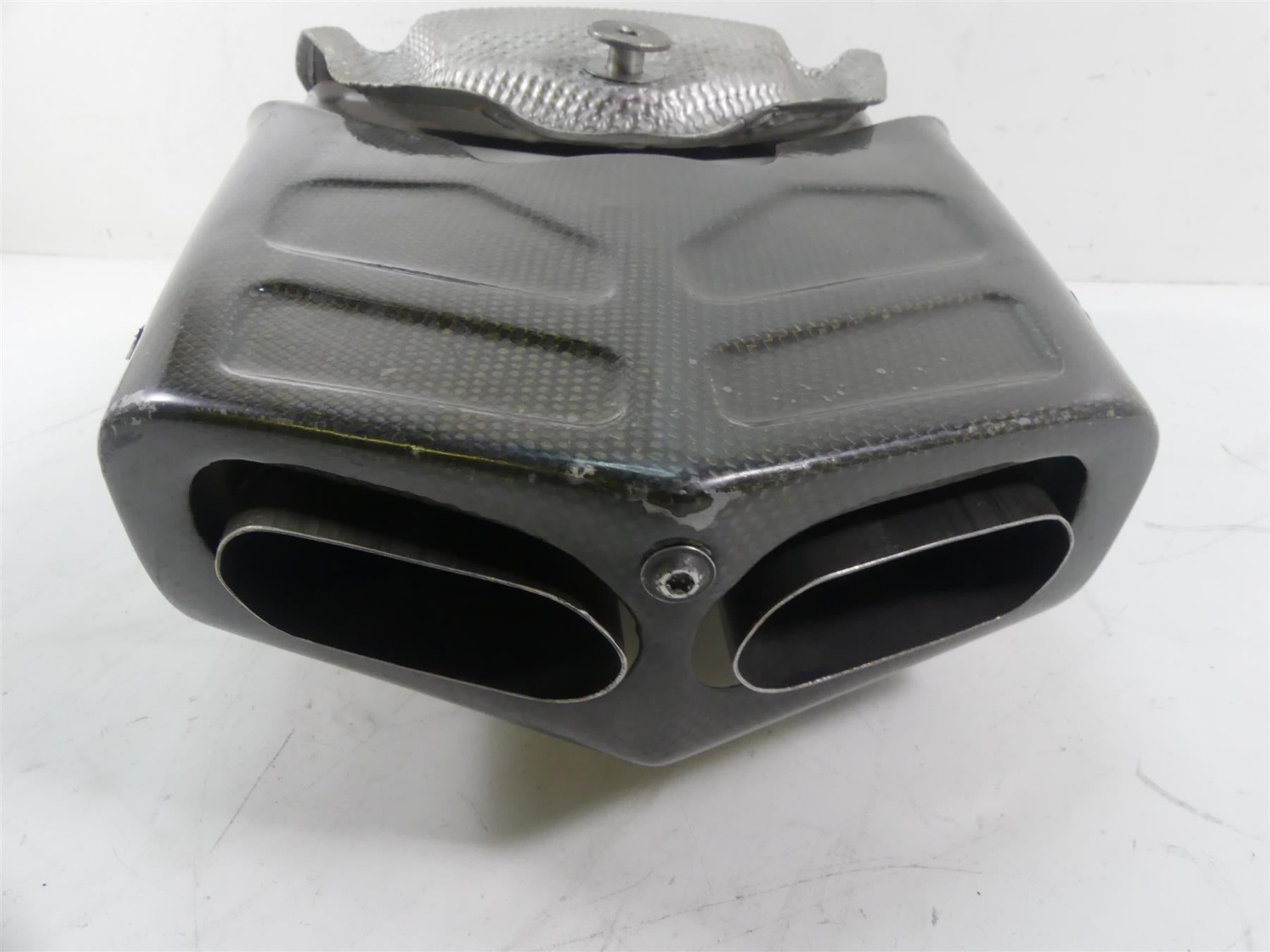 2006 Ducati 999 Biposto Termignoni Exhaust Muffler + Carbon Cover 979000163A {{ shop.shopifyCountryName }} - Mototech271