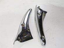 Load image into Gallery viewer, 2006 Triumph Rocket 3 Rear Fender Chrome Braces Struts Covers T2306014 T2306024 | Mototech271
