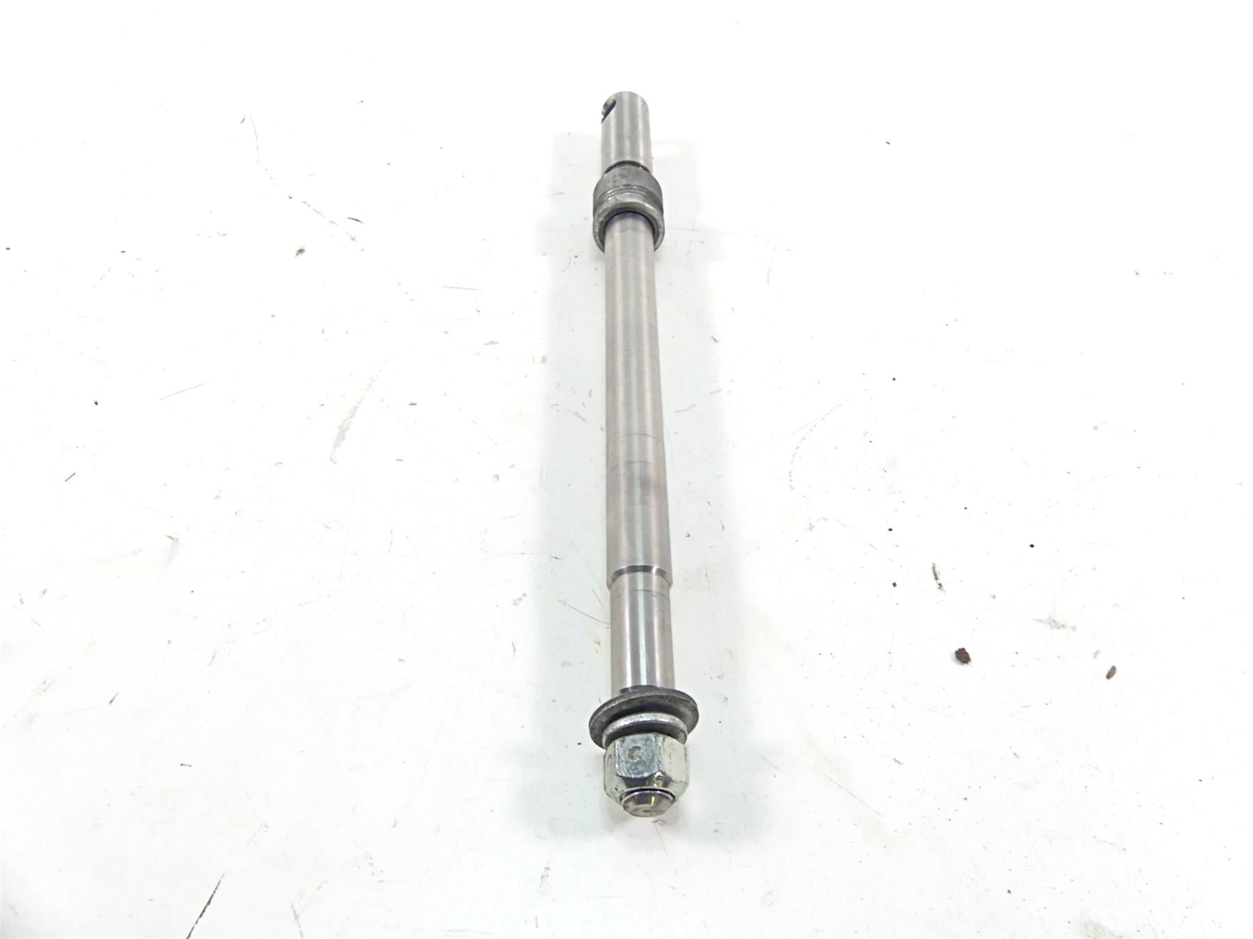 2002 Harley FLSTCI Softail Heritage Front Axle Wheel Spindle 3/4" 41584-86A {{ shop.shopifyCountryName }} - Mototech271