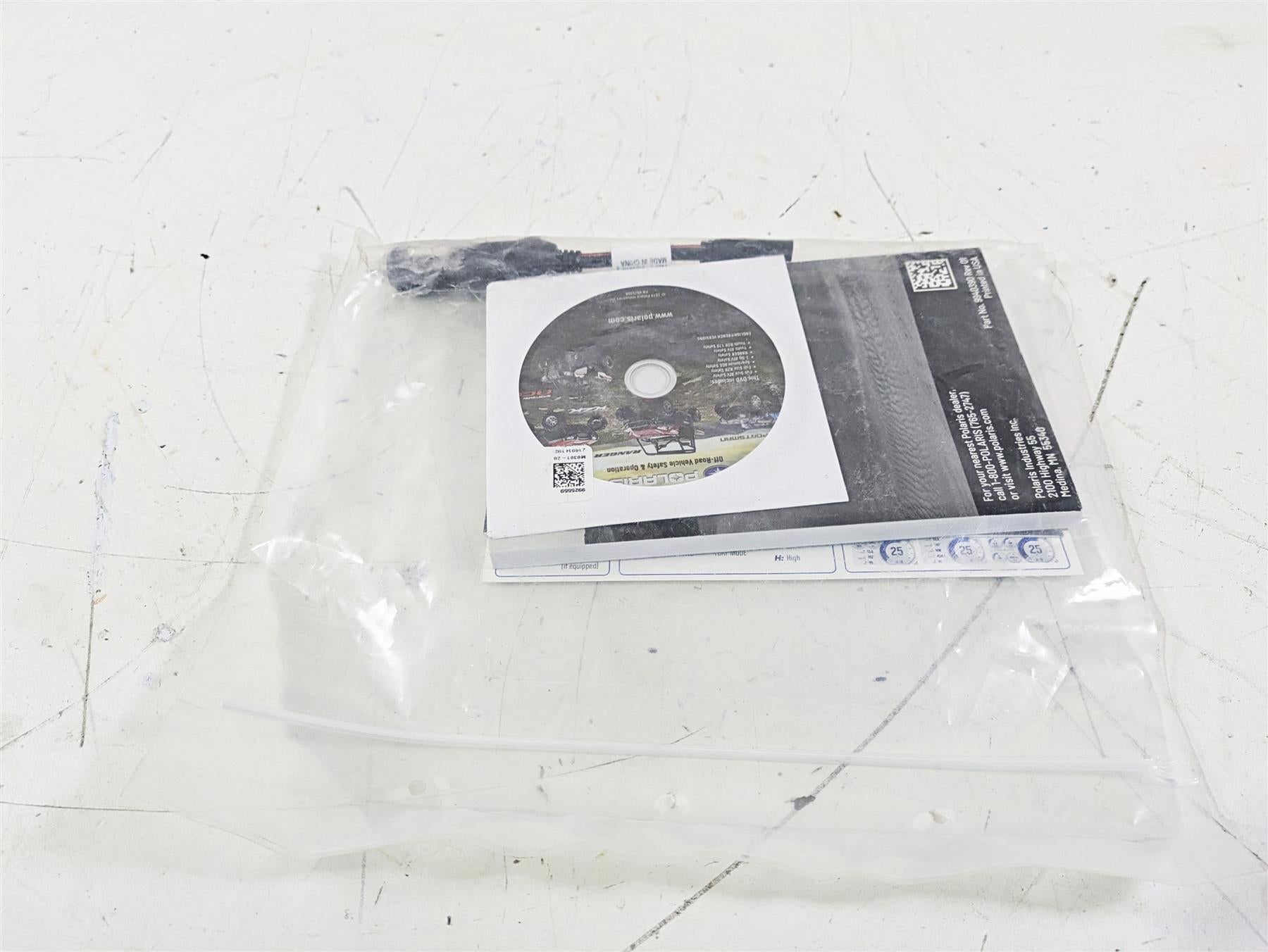 2022 Polaris RZR XP 4 1000 Premium Owners Manual + Adapter & CD - Set 9940390 {{ shop.shopifyCountryName }} - Mototech271