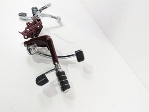 2008 Harley FXCWC Softail Rocker Front Footpeg Shifter Brake Set -Read 42508-08