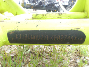 2020 Can Am Maverick X3 XMR Turbo RR Main Frame Manta Green - Read With Texas Salvage Title 715006602 | Mototech271