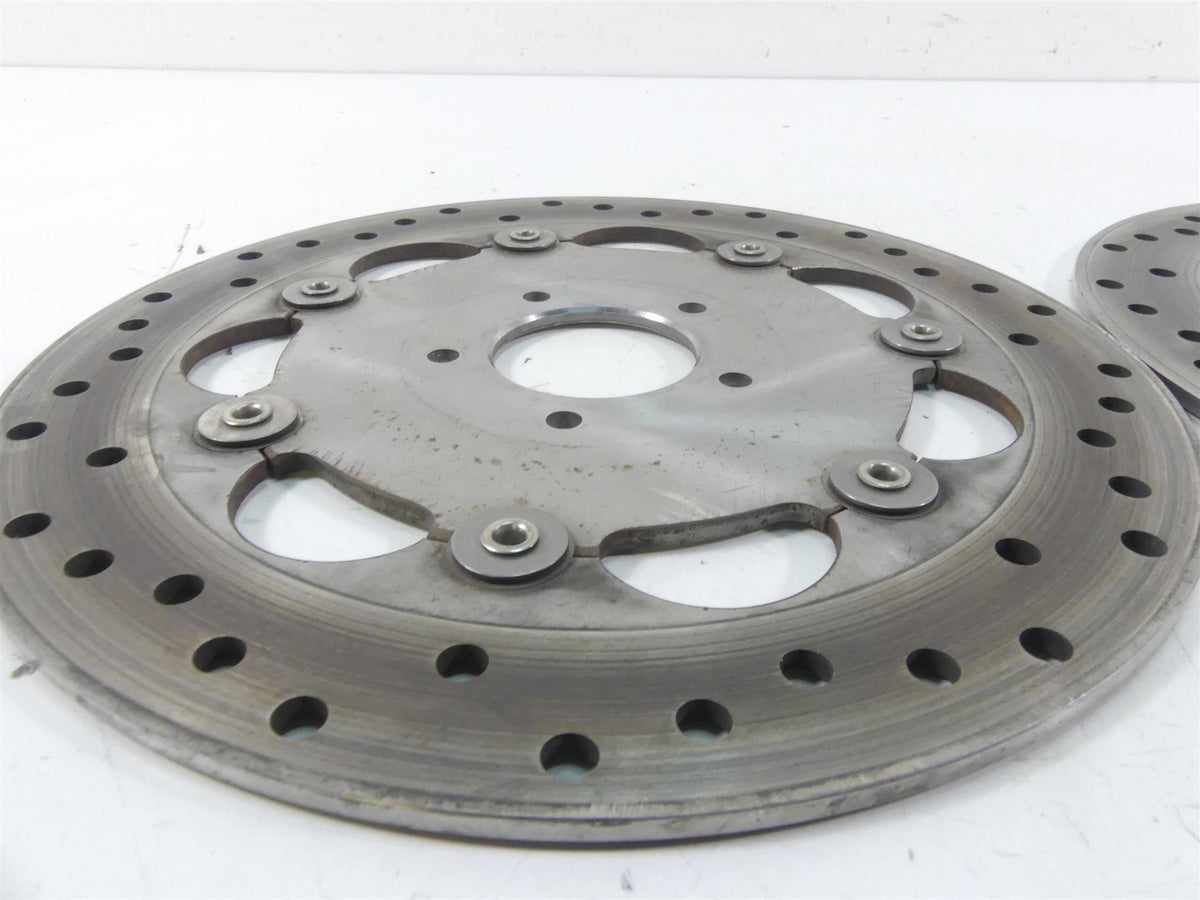 2015 Harley FXDF Dyna Fat Bob Front Brake Rotor Disc Set 46717-10 {{ shop.shopifyCountryName }} - Mototech271