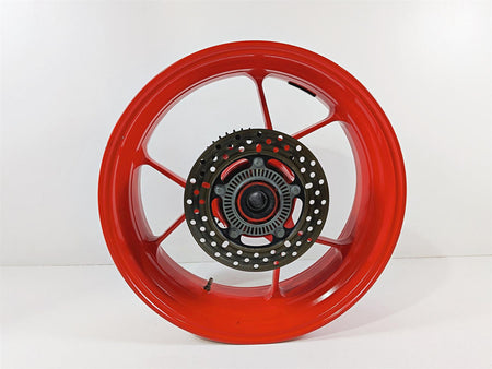 2016 Aprilia RSV 1100 Tuono V4 Factory Rear Red 17x6 Wheel Rim 2B002118 {{ shop.shopifyCountryName }} - Mototech271