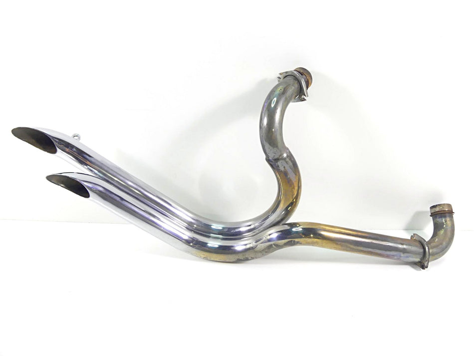 2002 Honda VTX1800 R Morton XROID Exhaust System Hot Rod Drag Straight Pipes {{ shop.shopifyCountryName }} - Mototech271