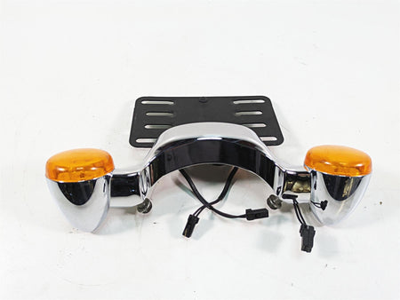 2012 Harley FLD Dyna Switchback Rear Blinker Turn Signal License Bar 68629-05 {{ shop.shopifyCountryName }} - Mototech271