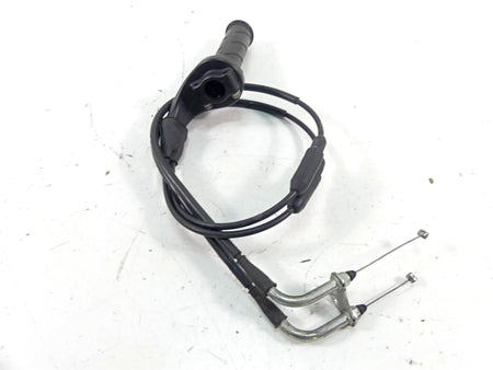 2013 Ducati Diavel Red Throttle Grip Handle Cables Set 65420161A {{ shop.shopifyCountryName }} - Mototech271