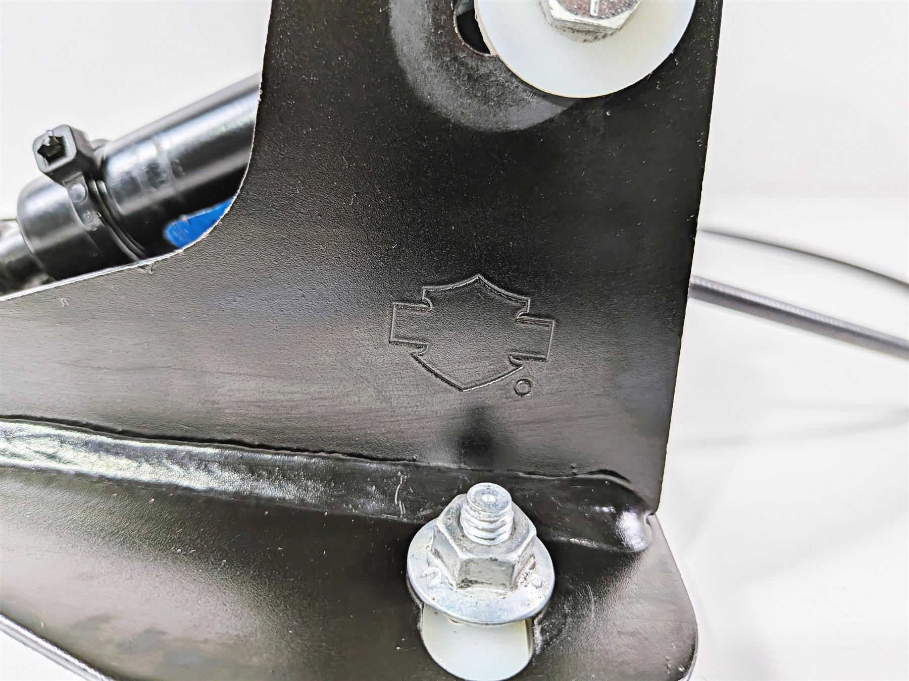 2014 Harley Touring FLHTK Electra Glide Rider Back Rest Mount & Release 52589-09-Mototech271