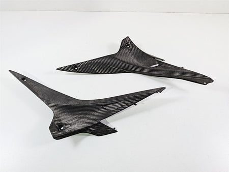 2014 Aprilia RSV4 RR Factory Left Right Leg Carbon Fiber Cover Set 890966 890967 {{ shop.shopifyCountryName }} - Mototech271