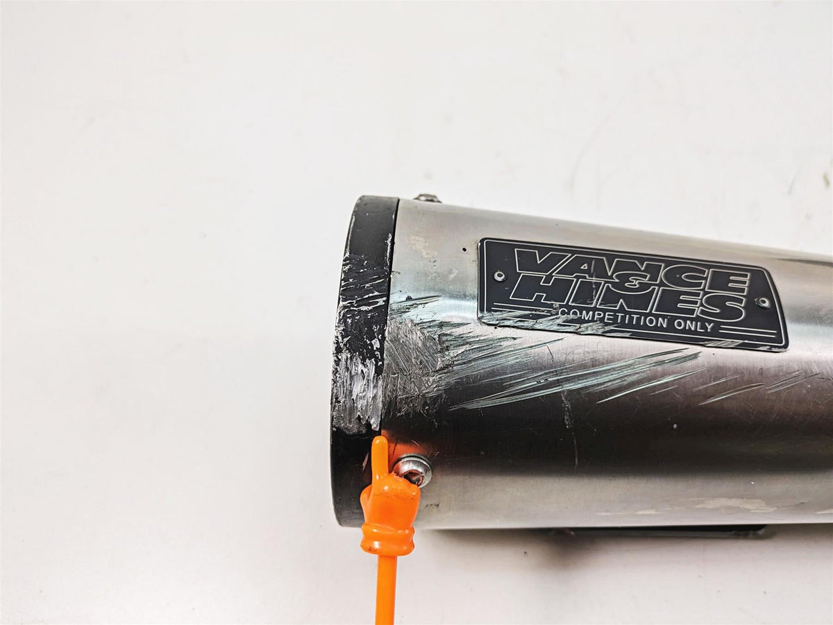 2009 Harley FXDC Dyna Super Glide Custom Vance Hines 2 in 1 Exhaust System 27625 {{ shop.shopifyCountryName }} - Mototech271