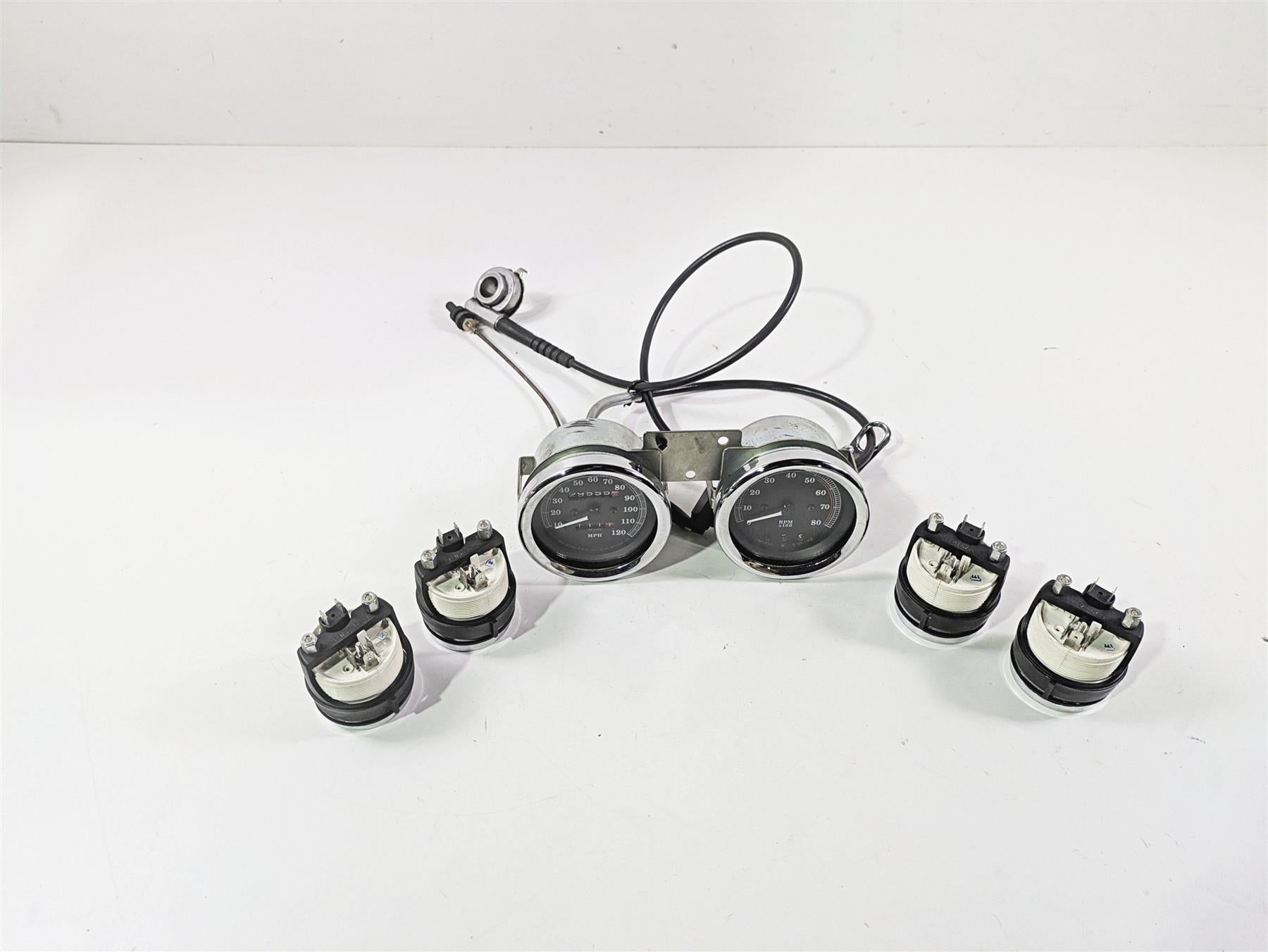 1999 Harley Touring FLHTCUI E-Glide Speedo Tacho Meter Gauge Set 29K 67349-96 {{ shop.shopifyCountryName }} - Mototech271