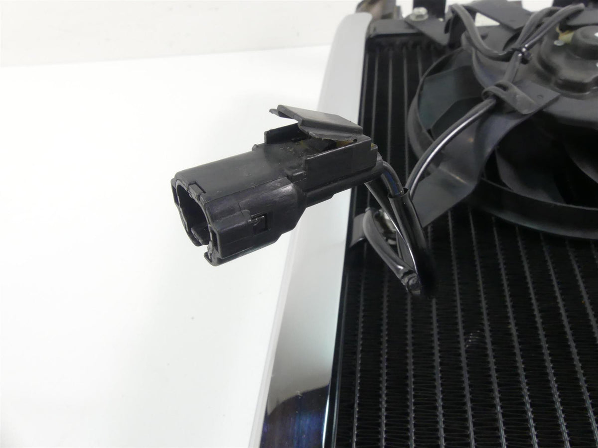 2006 Honda VTX1800 C2 Radiator Fan Hoses Guard Chrome Cover Set 19010-MCH-C21 {{ shop.shopifyCountryName }} - Mototech271