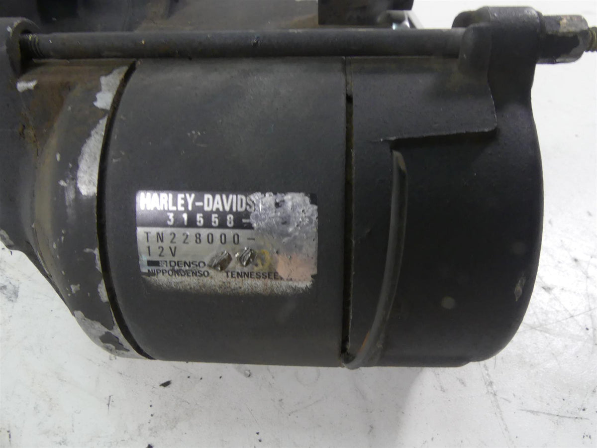 1989 Harley Touring FLTC Tour Glide Denso Engine Starter Motor 31558-94 {{ shop.shopifyCountryName }} - Mototech271