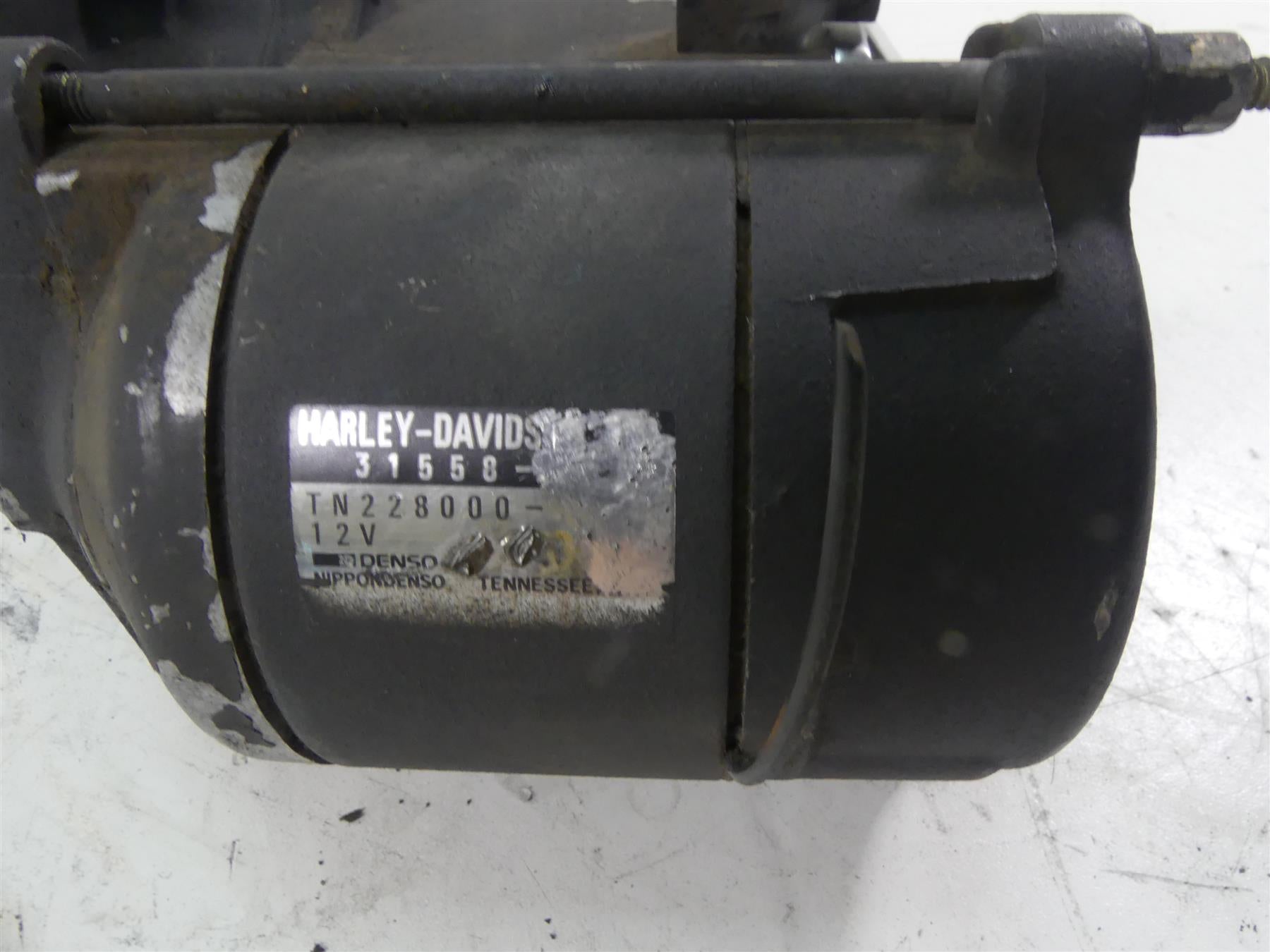 1989 Harley Touring FLTC Tour Glide Denso Engine Starter Motor 31558-94 {{ shop.shopifyCountryName }} - Mototech271