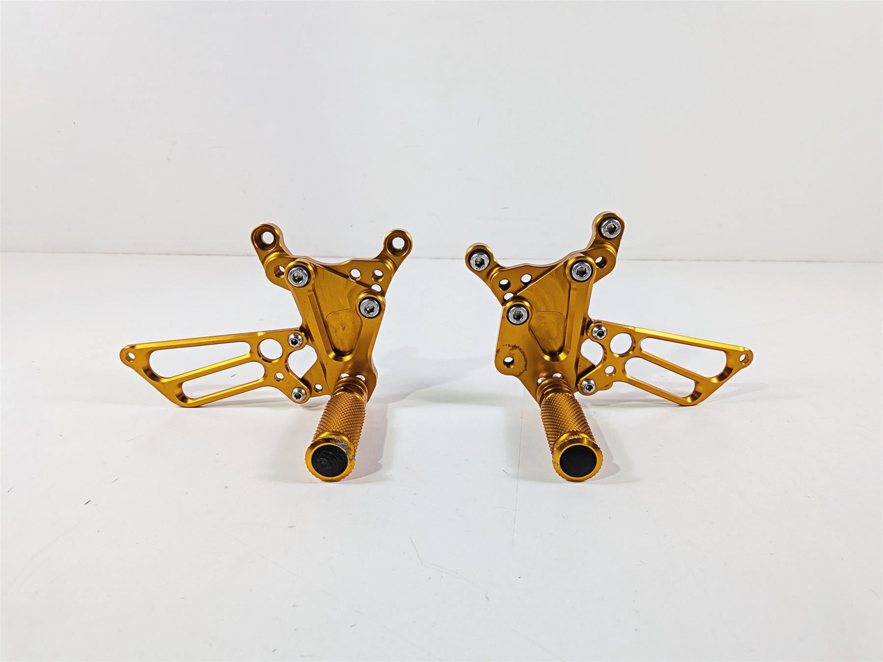 2007 Mv Agusta F4 1000R 312 Golden Aftermarket Foot Peg Rearset-Mototech271