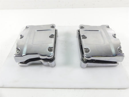 2005 Harley Touring CVO FLHTC SE Electra Glide Rocker Box Chrome Cover 17571-99 {{ shop.shopifyCountryName }} - Mototech271