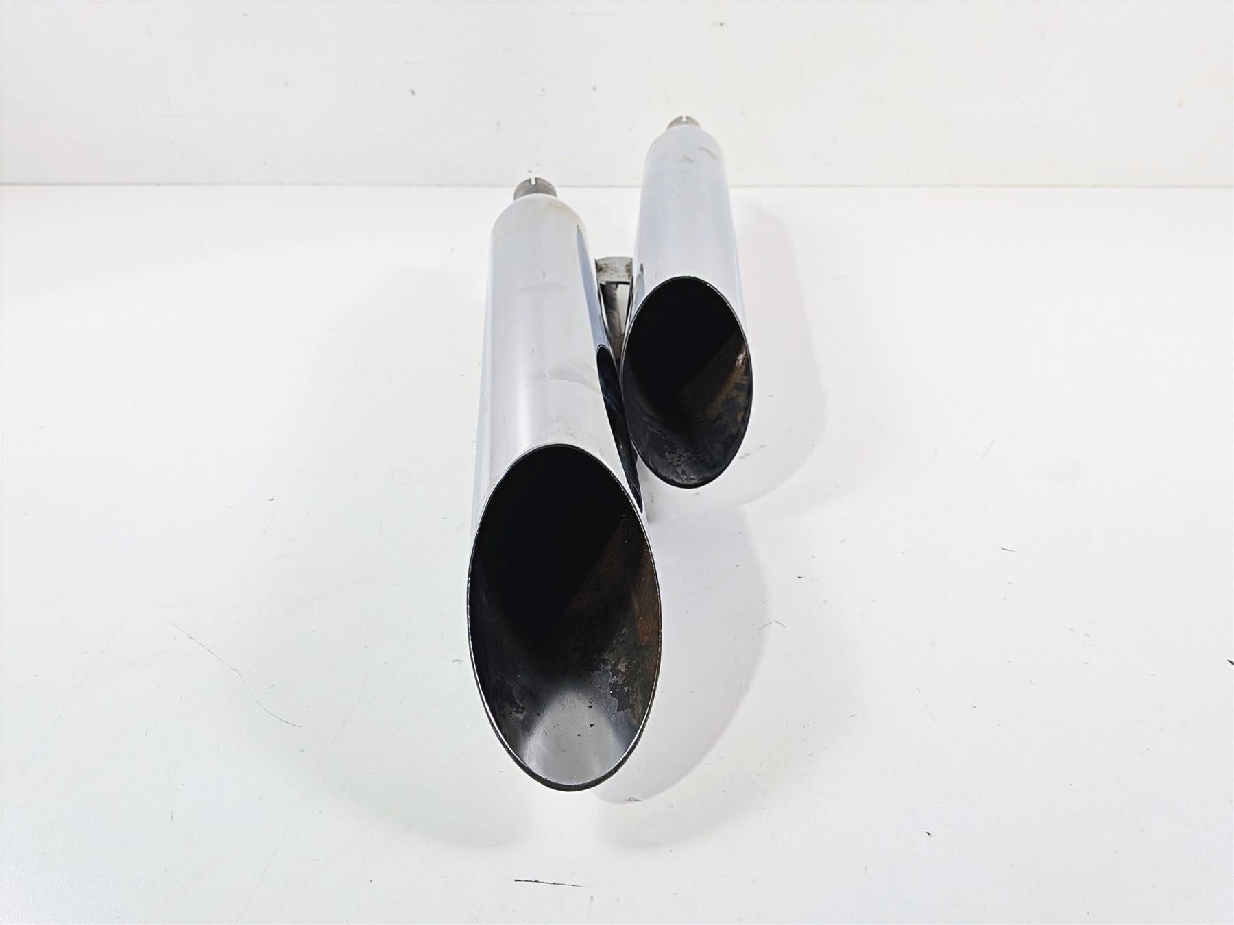 2007 Yamaha XVS1100 V-Star Custom Cobra Slash Cut Muffler Exhaust Set 2173SC {{ shop.shopifyCountryName }} - Mototech271