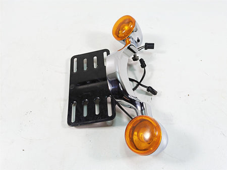 2012 Harley FLD Dyna Switchback Rear Blinker Turn Signal License Bar 68629-05 {{ shop.shopifyCountryName }} - Mototech271