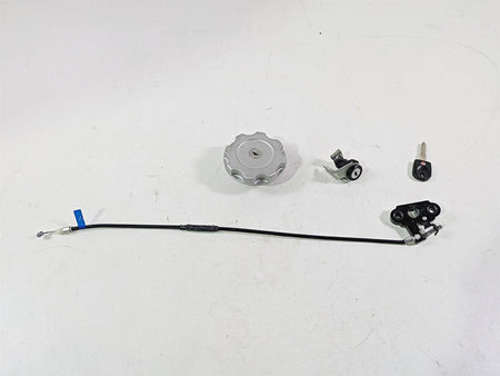 2013 Ducati Hypermotard 821 SP Fork Lock Key Fuel Tank Cap Set 89520182A {{ shop.shopifyCountryName }} - Mototech271