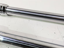 Load image into Gallery viewer, 2007 Harley FXDWG Dyna Wide Glide Straight Chrome Front Fork Leg Set 47288-06A

