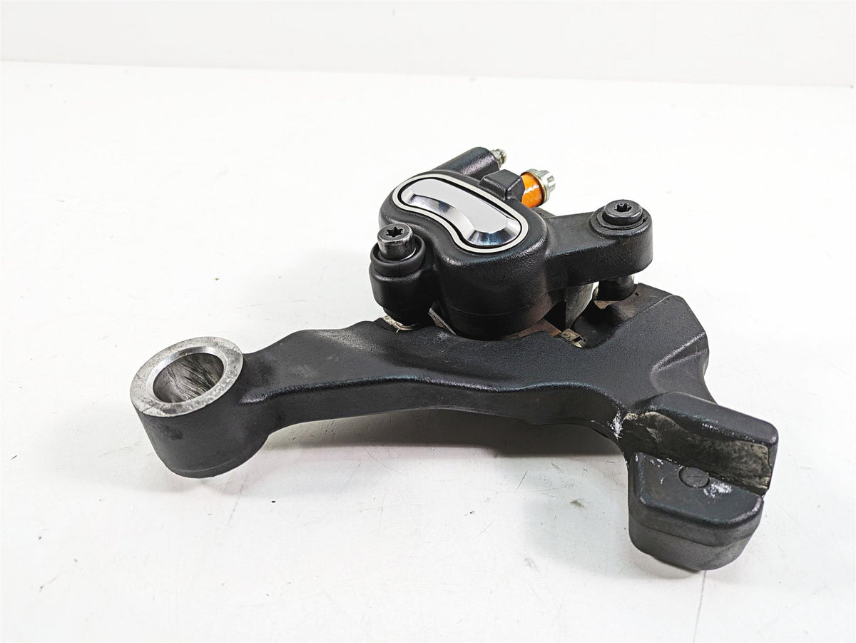 2009 Harley Dyna FXDFSE CVO Fat Bob Rear Brake Caliper + Bracket 25mm 40908-08 {{ shop.shopifyCountryName }} - Mototech271