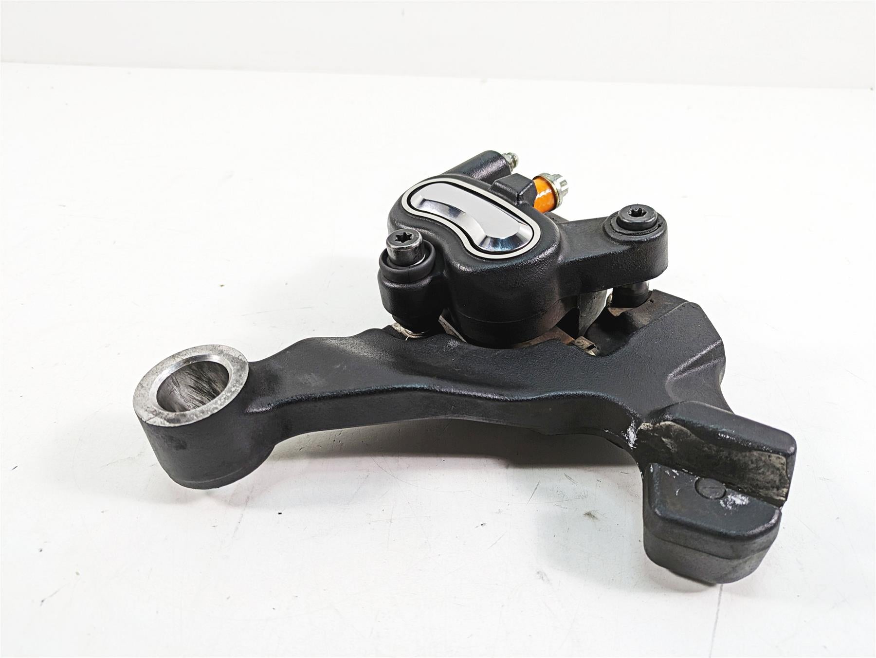 2009 Harley Dyna FXDFSE CVO Fat Bob Rear Brake Caliper + Bracket 25mm 40908-08