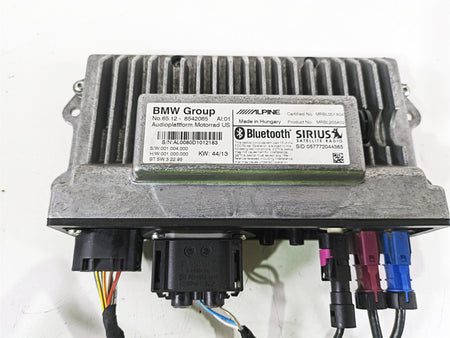 2014 BMW R1200 RT RTW K52 Alpine Amp Amplifier Radio & Antenna Set 65128542065 {{ shop.shopifyCountryName }} - Mototech271