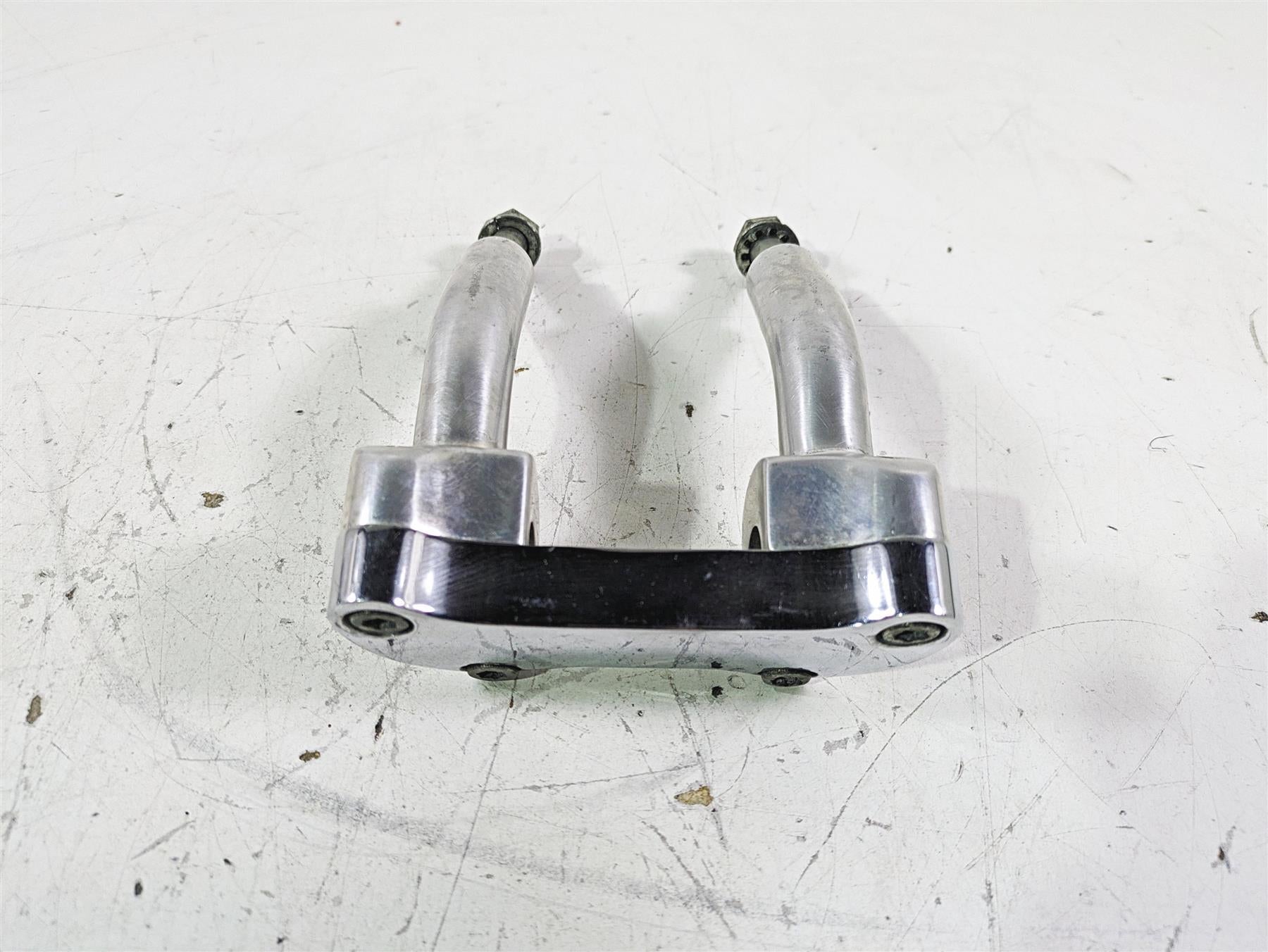 2002 Harley FLSTC Softail Heritage Aluminum Handlebar Riser Set 56567-86B {{ shop.shopifyCountryName }} - Mototech271