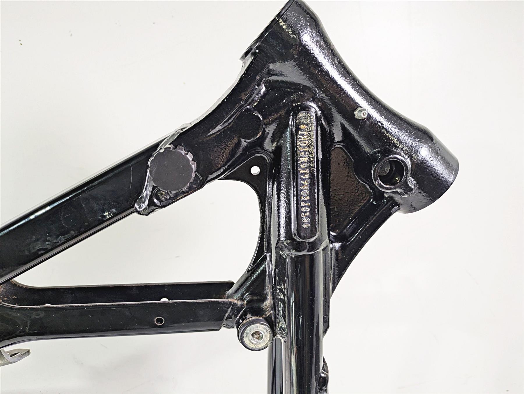 2009 Harley FXCWC Softail Rocker Straight Main Frame Chassis With Clean Texas Title 47167-08 {{ shop.shopifyCountryName }} - Mototech271