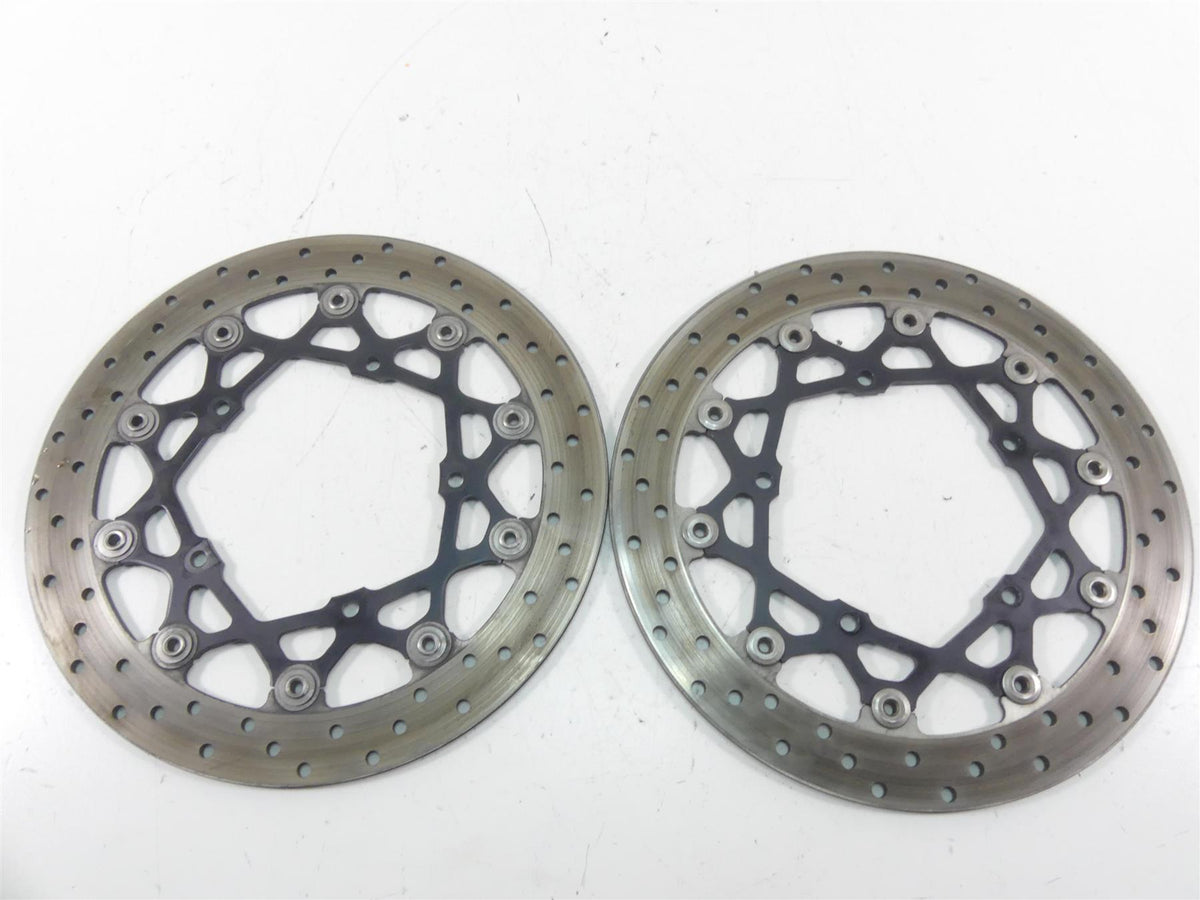 2008 Yamaha FZ1 Fazer Front Brake Disc Rotor Set 5D0-2581T-00-00 5D0-2581T-10-00 {{ shop.shopifyCountryName }} - Mototech271