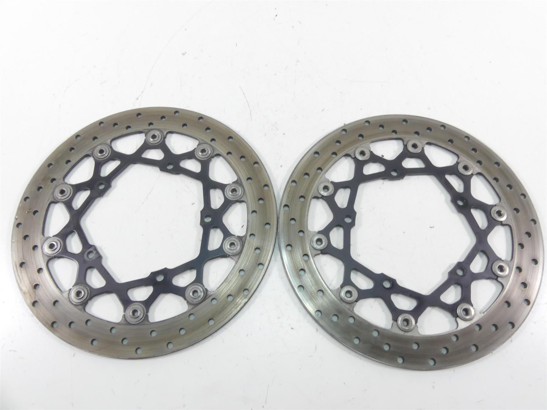 2008 Yamaha FZ1 Fazer Front Brake Disc Rotor Set 5D0-2581T-00-00 5D0-2581T-10-00 {{ shop.shopifyCountryName }} - Mototech271