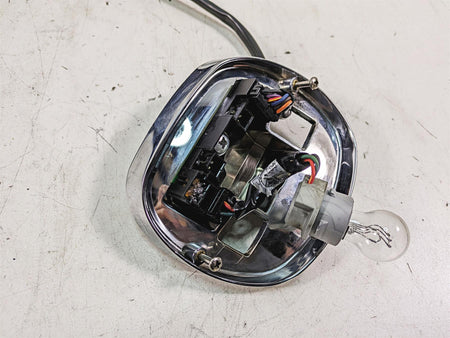 2007 Harley Sportster XL1200 C Tail Light Base + Wiring - For Parts 68066-99A {{ shop.shopifyCountryName }} - Mototech271