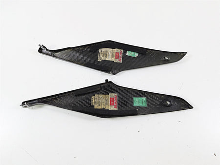 2008 Aprilia RSVR 1000 Factory Carbon Under Seat Side Cover Set 8179402 {{ shop.shopifyCountryName }} - Mototech271