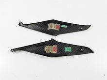 Load image into Gallery viewer, 2008 Aprilia RSVR 1000 Factory Carbon Under Seat Side Cover Set 8179402
