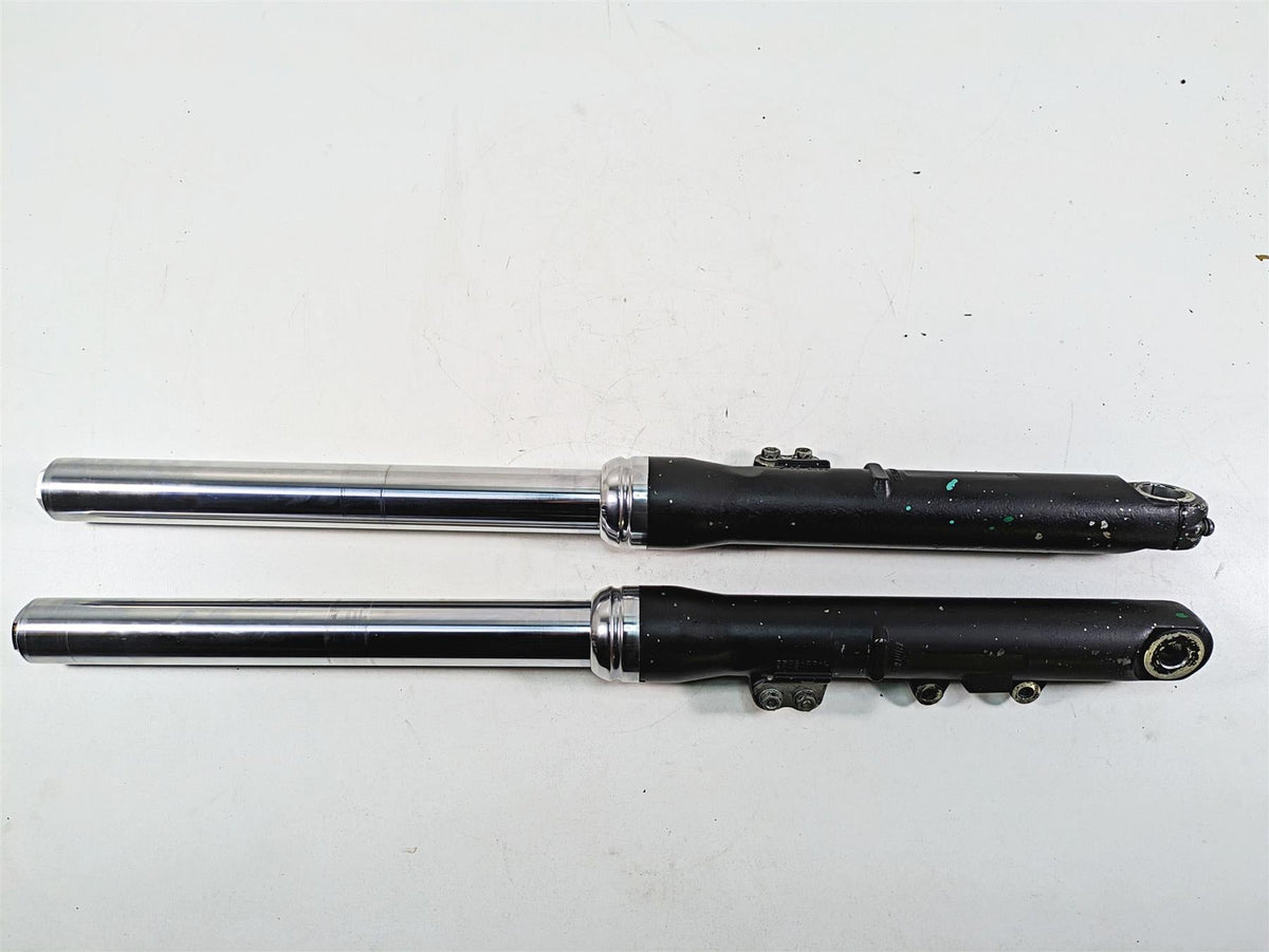 2009 Harley FXDC Dyna Super Glide Custom Straight Front Fork Legs 49mm 45947-06 {{ shop.shopifyCountryName }} - Mototech271