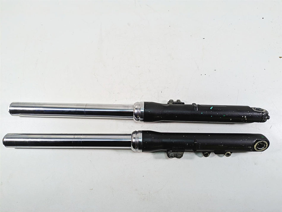 2009 Harley FXDC Dyna Super Glide Custom Straight Front Fork Legs 49mm 45947-06 {{ shop.shopifyCountryName }} - Mototech271